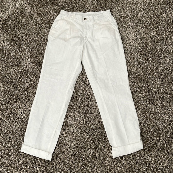 Men, Dan John size US 38 100% cotton off-white pants - Picture 1 of 6